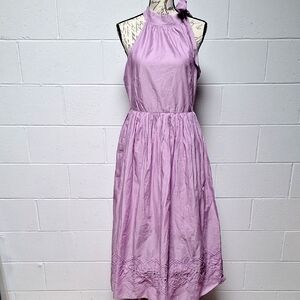 J.  Crew elegant Lavender Halter Dress